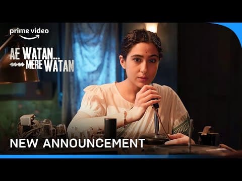 'Ae Watan Mere Watan' First Look: Sara Ali Khan Will Play The Role Of Freedom Fighter Usha Mehta