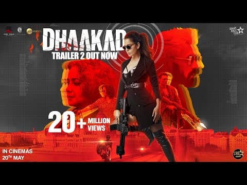 Salman Khan Shares Kangana Ranaut’s Dhaakad Second Trailer