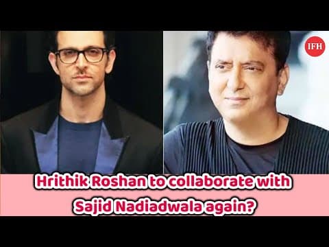 Hrithik Roshan To Collaborate With Sajid Nadiadwala Again?