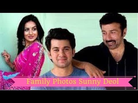 Sunny Deol Family With Wife Pooja | Sons Karan Deol And Rajvir Deol