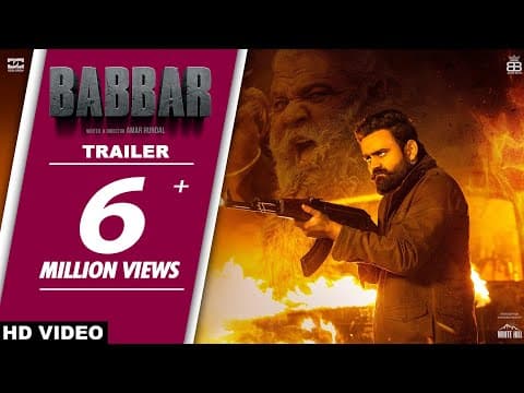 Amrit Maan Starrer Babbar Trailer Promises An Action Packed Story