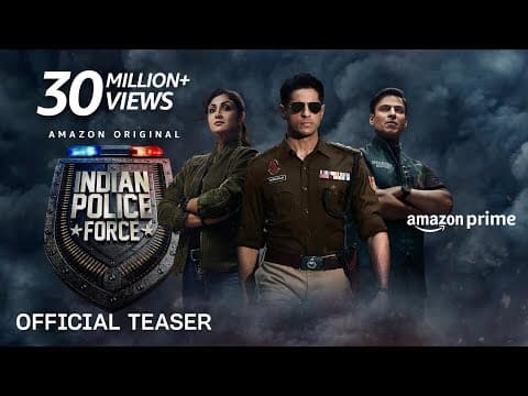 Rohit Shetty's 'Indian Police Force' Teaser Out