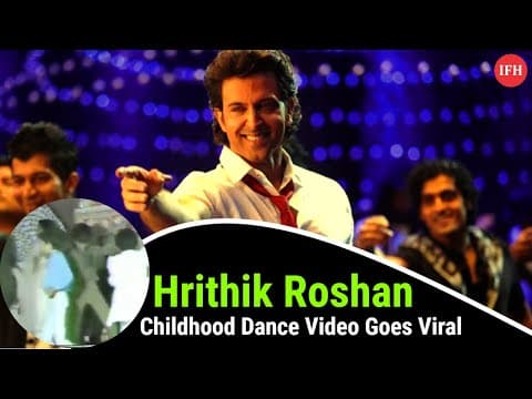 Hrithik Roshan Childhood Dance Video Goes Viral | IFH