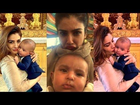 Raveena Tandon Shares Grandsons Adorable Pictures