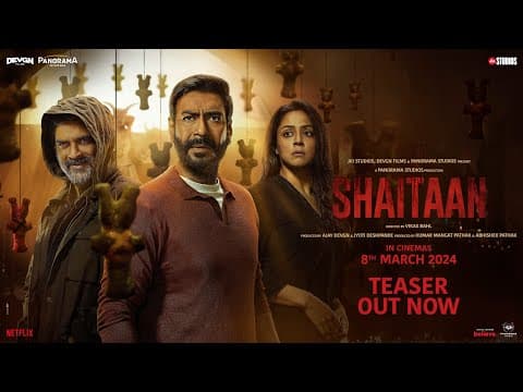 Shaitaan Teaser OUT- Brace Yourself For Horror Ride With Ajay Devgn, Jyotika And R Madhavan