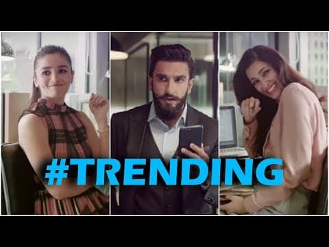Alia Bhatt , Diana Penty And Ranveer Singh On Trending | Indian Film History