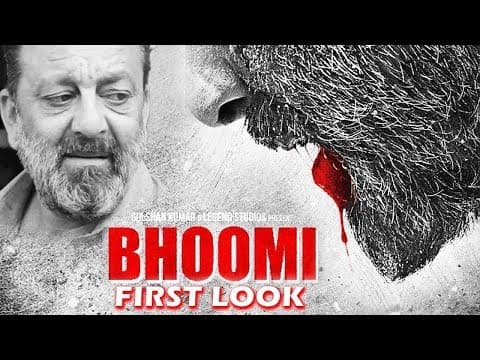 Bhoomi का First LOOK हुआ रिलीज़ | Sanjay Dutt | Indian Film History