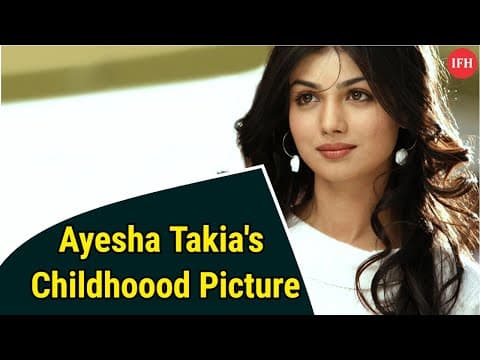 VIRAL | Ayesha Takia's Childhoood Picture | IFH
