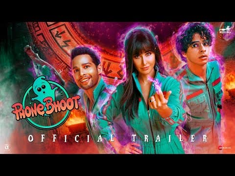 Katrina Kaif, Ishaan Khatter And Siddhant Chaturvedi Starrer Phone Bhoot Trailer Out!