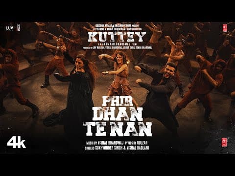New Song 'Phir Dhan Te Nan' From The Upcoming Film 'Kuttey' Released