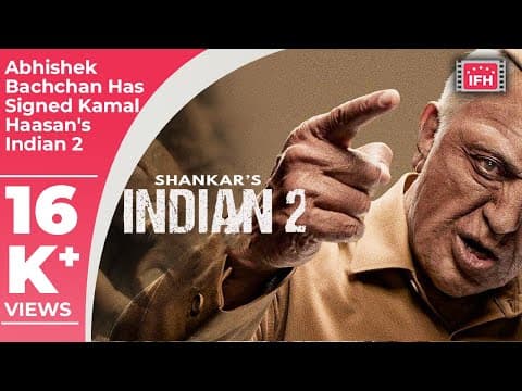 Abhishek Bachchan Has Reportedly Signed Kamal Haasan's Indian 2
