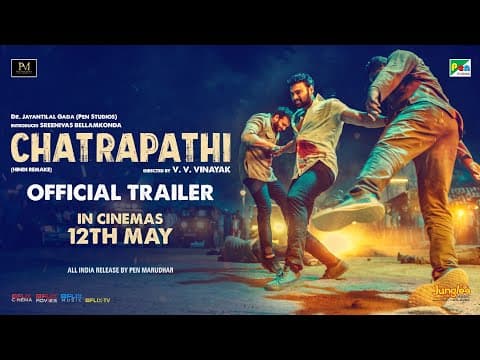 Catch The Action-Packed And Chemistry Filled Trailer Of Pen Studios ‘Chatrapathi’ Starring Sreenivas Bellamkonda & Nushrratt Bharuccha!