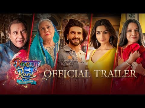 The Trailer Of Ranveer Singh And Alia Bhatt Starrer Rocky Aur Rani Kii Prem Kahaani