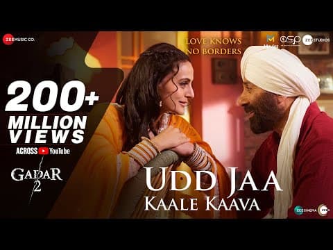 The Makers Have Released The First Song Of 'Gadar 2' Film 'Udd Jaa Kaale Kaava'