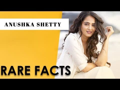 Rare Facts About Actress Anushka Shetty | IFH