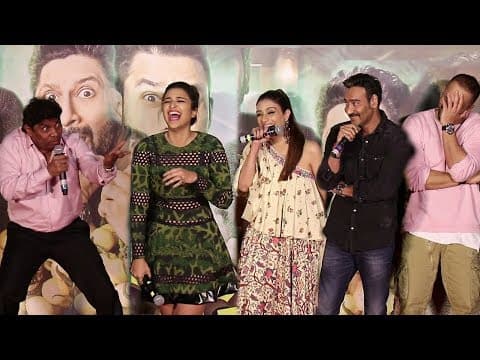 Ajay Devgn, Johnny Lever, Parineeti Chopra FUNNY Moments At Golmaal | IFH