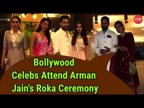 Bollywood Celebs Attend Arman Jain's Roka Ceremony
