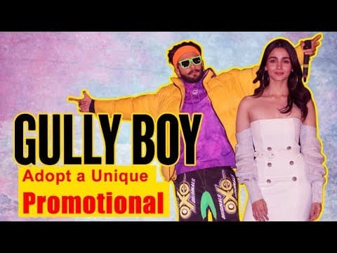 Film Makers Of Gully Boy Adopt A Unique Promotional Strategy