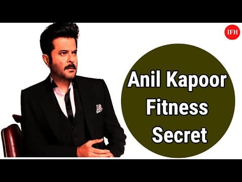 Anil Kapoor Revealed His Fitness Secrets | IFH