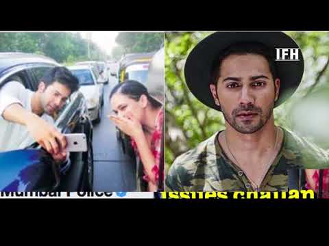 मुंबई पुलिस के हथे चढ़े Varun Dhawan !