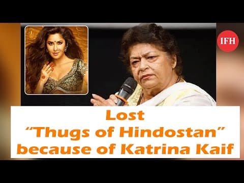 कैटरीना कैफ के वजह से 'ठग्स ऑफ हिंदुस्तान' से निकली गई सरोज खान