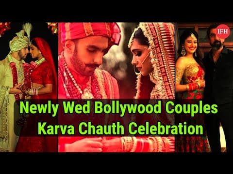 Newly Wed Bollywood Couples Karva Chauth Celebration | IFH