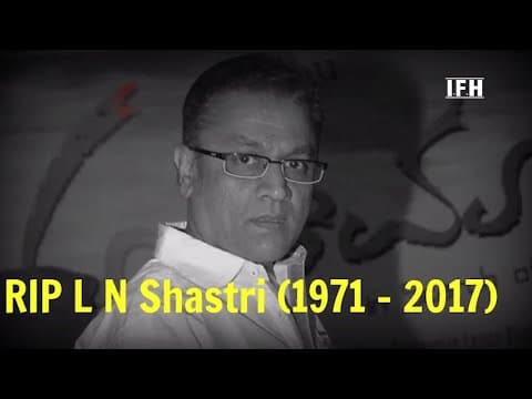 Singer L.N. Shastri Dead | Indian Film History