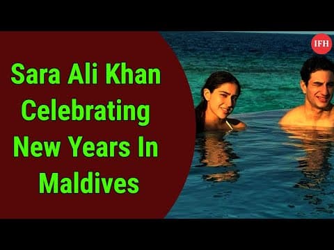 Sara Ali Khan Celebrating New Years In Maldives