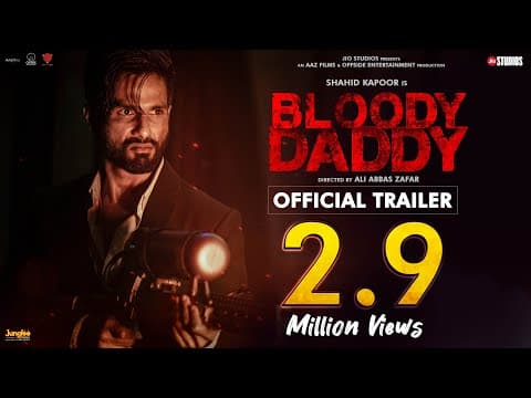 Bloddy Daddy Trailer Release: Shahid Kapoor Created Ruckus By Becoming A Killing Machine.