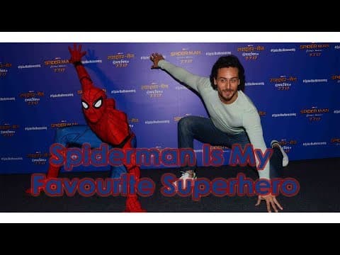 Spiderman Is My Favourite Superhero : Tiger Shroff | Indian Film History