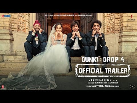 Dunki Drop 4 The Shah Rukh Khan Starrer Finally Released The Much-Awaited Trailer