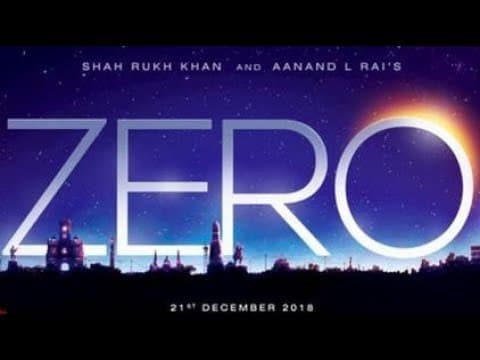 Zero Movie Official Look |Shah Rukh Khan |Aanand L Rai |Anushka Sharma | Katrina Kaif | 21 Dec18