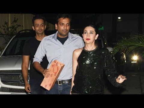 Karisma Kapoor Spotted With Boyfriend Sandeep Toshniwal At Anil Kapoor's Diwali Party |IFH