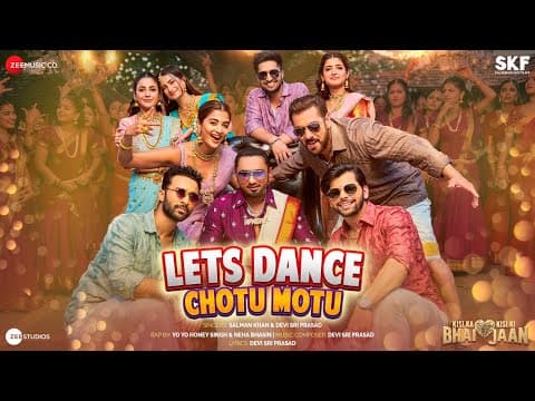 Kisi Ka Bhai Kisi Ki Jaan's New Song Let's Dance Chotu Motu' Released.
