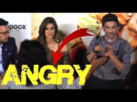 Sushant Singh Rajput VERY ANGRY REACTION On Reporter On Kulbhushan Case | Raabta Trailer