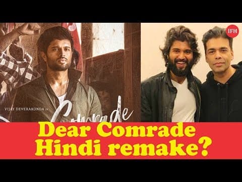 Vijay Deverakonda's Dear Comrade To Get A Hindi Remake By Karan Johar