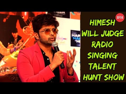 Himesh Reshammiya Will Judge Radio Singing Talent Hunt Show
