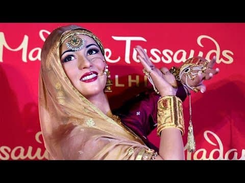 Madhubala's Wax Statue UNVEILED At Madame Tussauds| Indian Film History