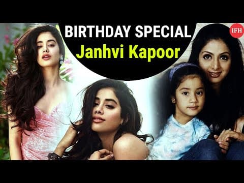 BIRTHDAY SPECIAL | Janhvi Kapoor's Adorable Pictures | IFH