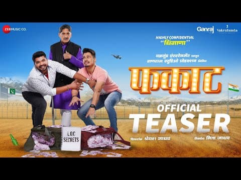 Teaser Of Hemant Dhome And Suyog Gorhe Starrer Film 'Phakaat' Released.
