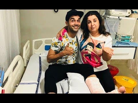 Rajkumar Rao की कैसे टूटी टांग ?