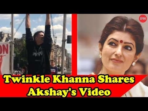 Twinkle Khanna Shares Akshay's Video With Funny Caption