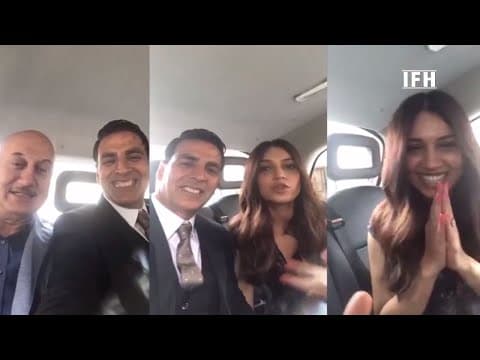 Toilet Ek Prem Katha Team From London | Akshay Kumar | Anupam Kher | Bhumi Pednekar | IFH