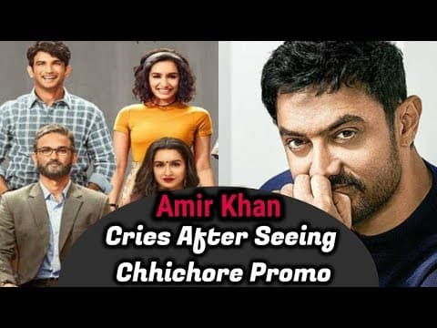 Amir Khan Cries After Seeing Chhichore Promo | Indian Film History