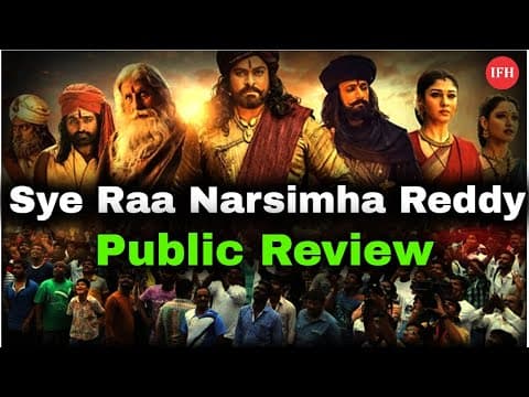 Sye Raa Narsimha Reddy Movie Public Review | IFH