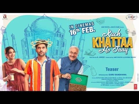Teaser OUT- Punjabi Singer Guru Randhawa Makes Bollywood Acting Debut With Kuch Khattaa Ho Jaay Along With Saiee Manjrekar
