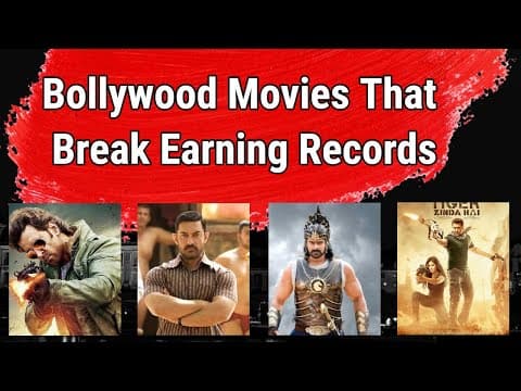 Bollywood Movies That Has Broken All Time Earning Records | IFH