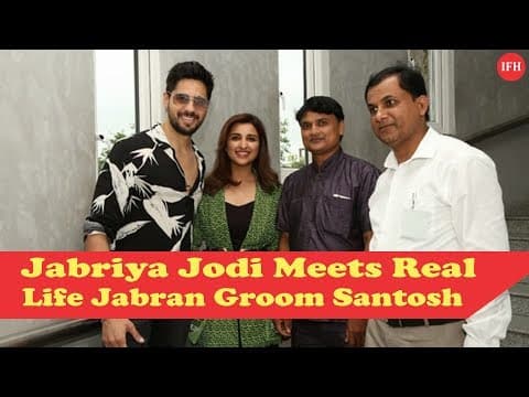 Jabriya Jodi Meets Real Life Jabran Groom Santosh Kumar