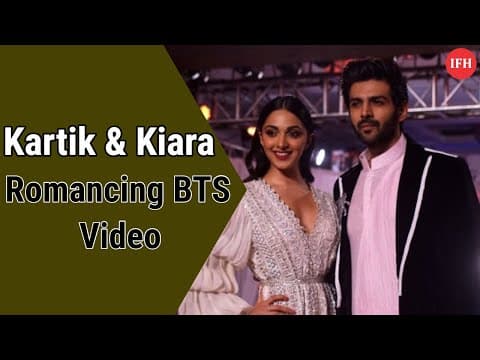 VIRAL | Kartik Aaryan & Kiara Advani Romancing BTS Video | IFH