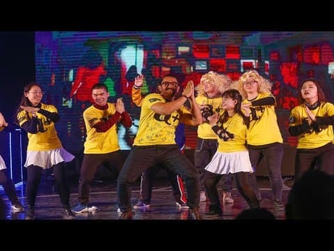 Aamir Khan Chinese Fan Dance On Dhakad Song | Dangal | IFH